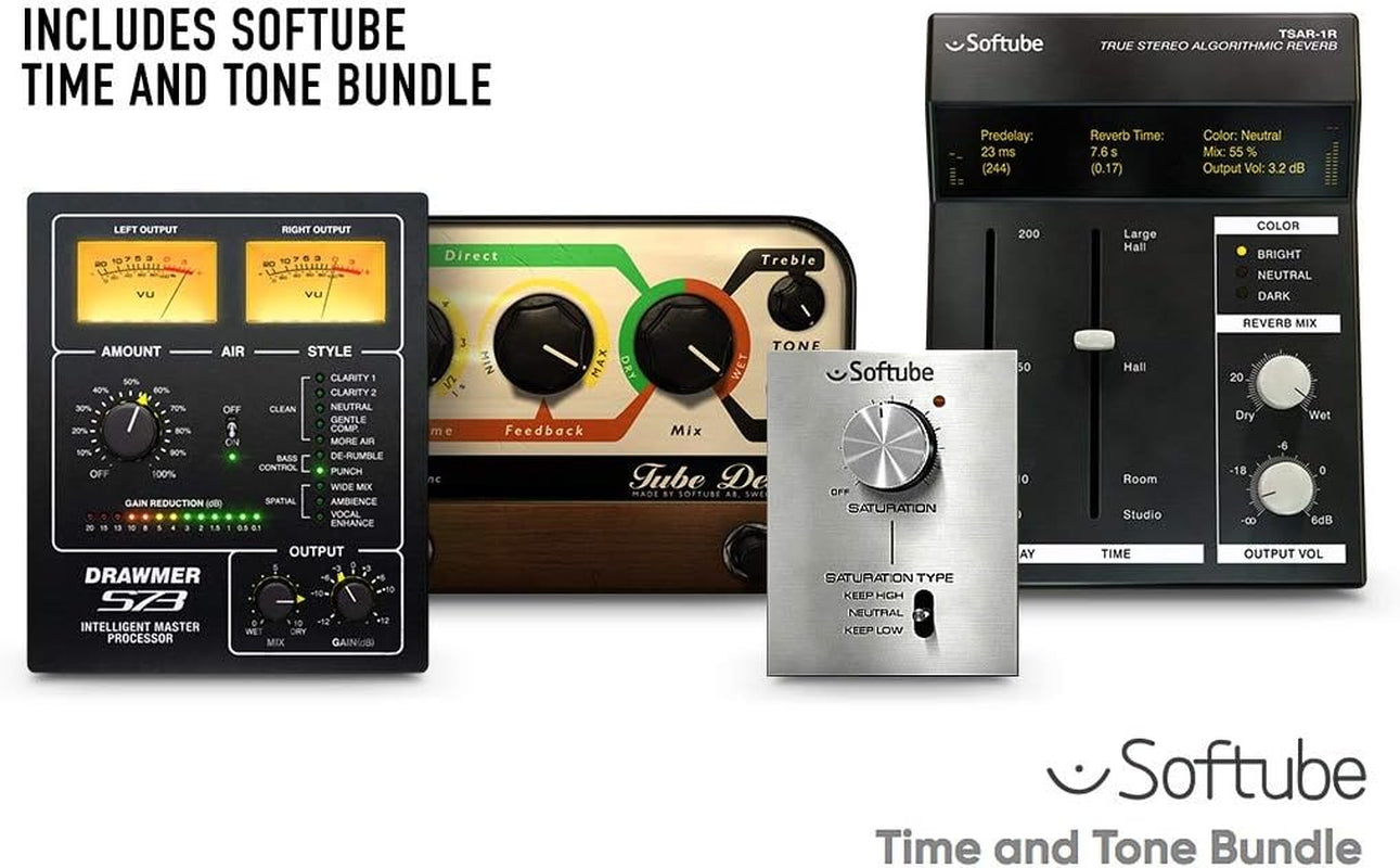Scarlett Solo 3Rd Gen USB Audio Interface for Guitarists, Vocalists, Podcasters or Producers to Record and Playback Studio Quality Sound